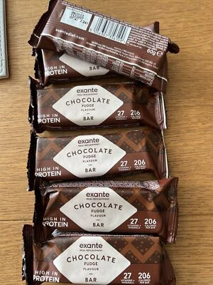 £26.99 • Buy 10 Exante Meal Replacement Bars - Chocolate Fudge