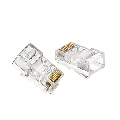 1000 RJ45 Connector Modular Plug Crimp 8P8C CAT5e CAT5 LAN Network Ethernet Head • $79.99