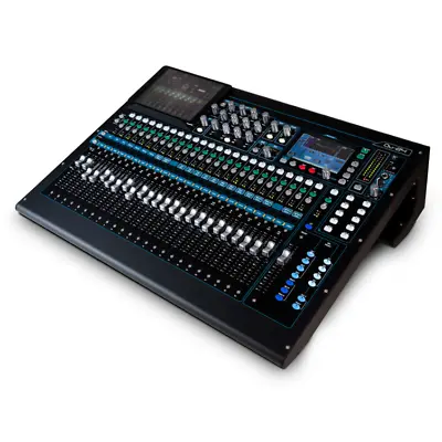 Allen & Heath AH-QU-24C 24 30 In/24 Out Compact Digital Mixer Chrome Edition • $2999.99