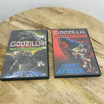 Godzilla Mothra & King Ghidorah:Giant Monsters All Out Attack & Vs Megaguirus • $19.99