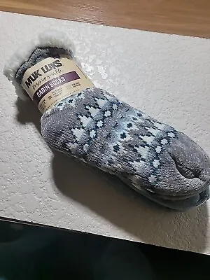 Muk Luks  Cabin Socks Lined Slipper Socks  2 Pack   New  One Size Women   L/xl • $12.50