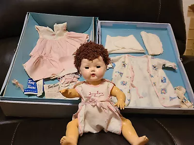 Vintage 1950s Tiny Tears 16  American Character Doll W/ Case Read All See Photos • $175