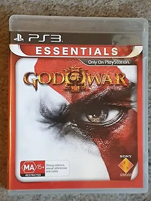 God Of War III 3 PS3 Includes Manual (Essensials) • $8