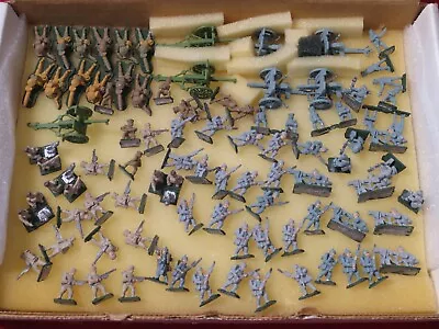 Vintage Lot Diecast Lead WWI Infantry Machine Gun Mortars Cannons • $23