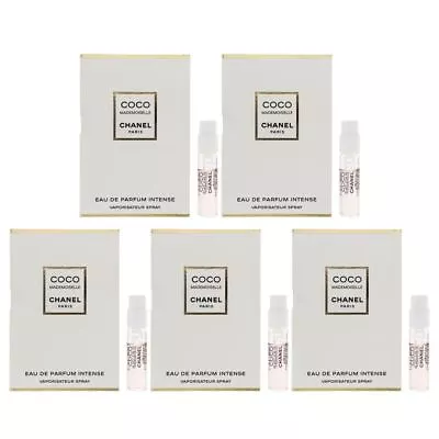 Chanel Coco Mademoiselle Intense Eau De Parfum 1.5ml X 5 Samples • £17.50