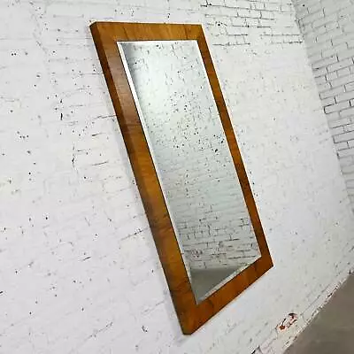 Vintage Modern Rosewood Large Mirror By Milo Baughman For Thayer Coggin  • $3495