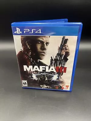 Mafia (3) III (Sony PlayStation PS 4 2016) Cleaned Tested Complete • $8