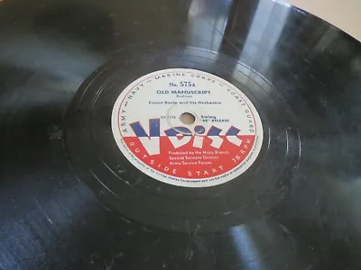 $18.95 • Buy 78RPM VDisc V Disc 575 Count Basie / Duke Ellington (Both Songs ORIGINAL) V-VV-