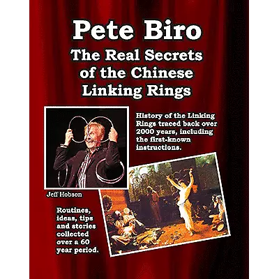 £49.06 • Buy The Real Secrets Of The Chinese Linking Rings By Pete Biro - Book