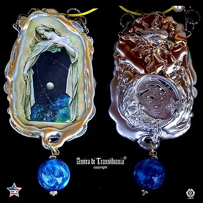  Jewelry Necklace Protective Talisman Pendant Magic Amulet Charm Spells Sun Moon • $144.90