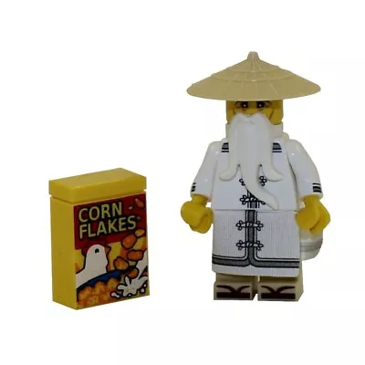 The Lego Ninjago Movie Minifigure: Master Wu (2017) - Like New Condition • $11.99