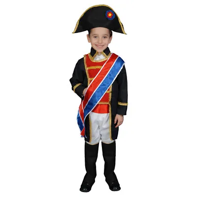 £24.99 • Buy Kids Historical Realistic Looking Napoleon Costume Set By Dress Up America