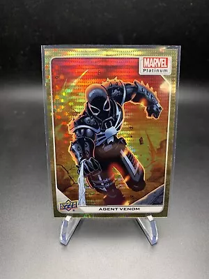 2023 Upper Deck Marvel Platinum 94 Agent Venom Seismic Gold #/10 • $400