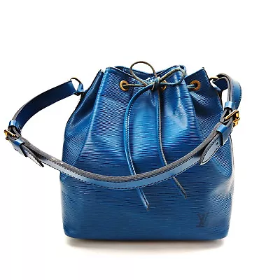 Louis Vuitton LV Shoulder Bag M44105 Petit Noe Blue Epi 1182415 • $51