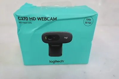 Logitech C270 HD Webcam 960-000584 • $39.88