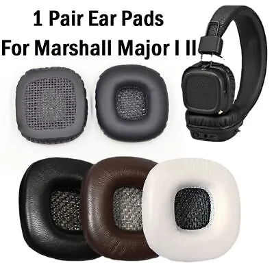 Headset Cushion Cover Replacement Foam Ear Pads For Marshall Major I II • $15.13