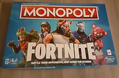 Monopoly Fortnite Edition Board Game 2018 Hasbro Gaming Complete • $15