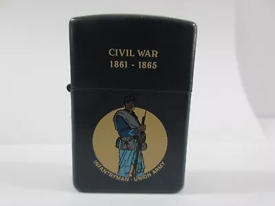Vintage 1992 Civil War 1861-1865 Infantryman - Union Army Zippo Lighter • $75