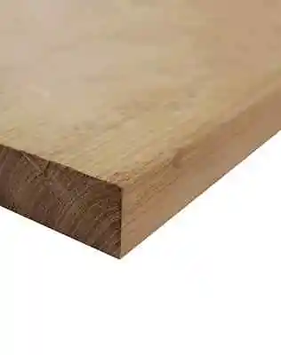 Long Solid Oak Window Board Sill 2.4m X 25mm: Superb Square Edge Windowsills • £152.95