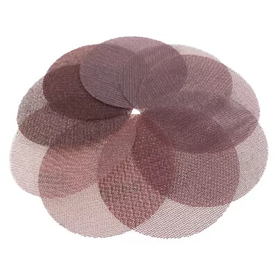 7 Inch Mesh Hook And Loop Abrasive Sanding Discs 80-320 Grit Sandpaper Dust Free • $12.90