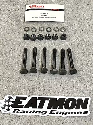 Tilton 95-100-6 Stud Kit For 7.25 3 Disc Metallic Clutch & Flywheel • $49.95