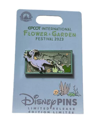 2023 EPCOT Flower & Garden Festival Disney Parks Figment Imagination Grow LR Pin • $23.99