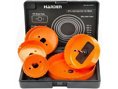 2.5-5inch Hole Saw Set Boring Drill Circle Cutter Set For Wood Plastic Drywall • $17.99