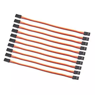 10pcs Male To Male Servo Extension Lead Wire 22awg 60cores Cable 15cm For RC ... • $16.34