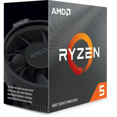 AMD Ryzen 5 4500 6-Core 12-Thread Unlocked Desktop Processor With Wraith Stealth • $99