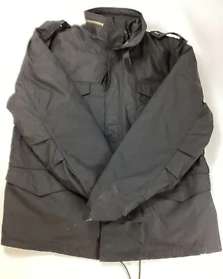 Brandit Men's M-65 Classic Vintage Removable Lining Field Jacket XXL Black • $69