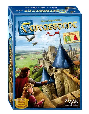 Carcassonne New Edition Board Game By Z-Man Games New Sealed Free Post AU Stock • $43.99