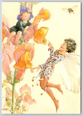 Snapdragon Flower Fairies Margaret Tarrant Fantasy Art Medici Postcard UNP 6x4 • $5.99