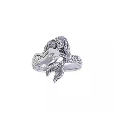 Mermaid Wrap .925 Sterling Silver Ring By Peter Stone Fine Jewelry Ocean Beach • $49.97