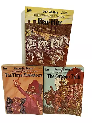 Moby Books Illustrated Classic Editions Paperback  Lot Of 3 Books 1979 • $12.97