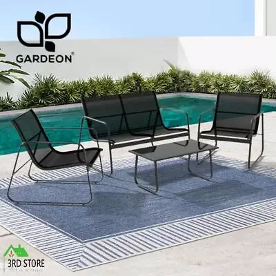 $161.10 • Buy Gardeon Outdoor Lounge Setting Garden Patio Furniture Textilene Sofa Table Chair