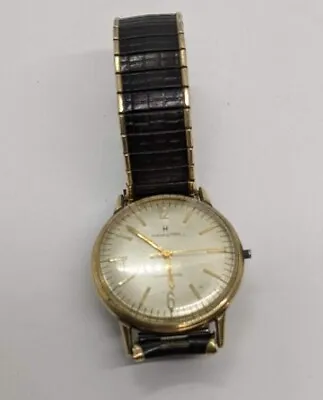 Vintage 10k GF HAMILTON Automatic Watch 1960s - Shock Resistant Water Proof • $195.59