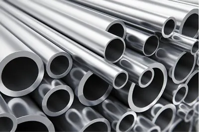 £11.99 • Buy Aluminium Round Tube  Pipe  Many Sizes Lengths  Aluminum Alloy Bar Rod Strip 1