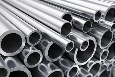 Aluminium Round Tube  Pipe  Many Sizes Lengths  Aluminum Alloy Bar Rod Strip 1 • £11.99