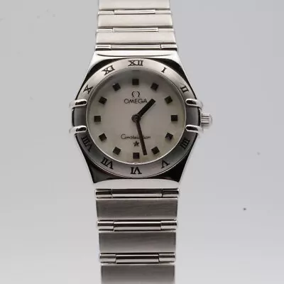 OMEGA Constellation Quartz Women's Watch Steel 25MM Vintage Nice Condition Mop • $2099.61