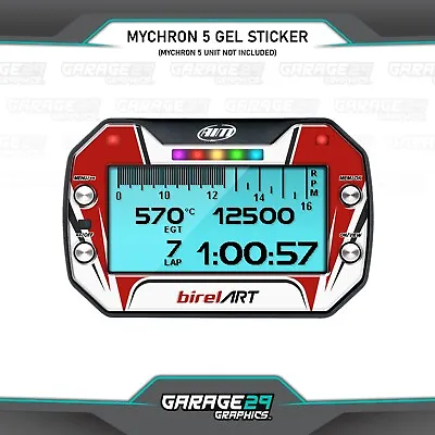 Birel Style Mychron 5 Gel Lap Timer Sticker • $19.88