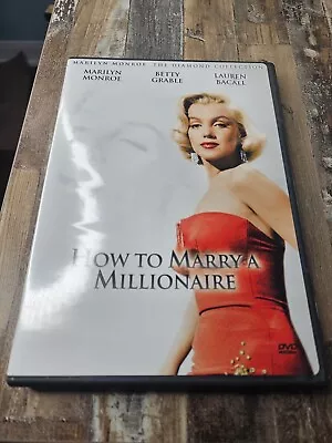 How To Marry A Millionaire (DVD 2001 Marilyn Monroe Diamond Collection) • $11.99