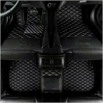 $115.49 • Buy Fit Ford Ranger Wildtrak 2011-2023 Genuine 3D Leather Floor Mats Custom