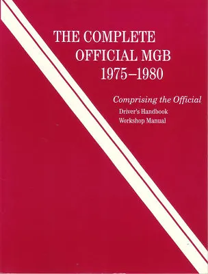 Mgb Shop Manual Service Repair Book Mg B Complete Official Robert Bentley 75-80  • $87.95