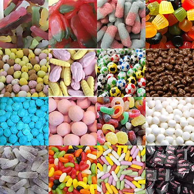 £9.99 • Buy Soft Chewy Sweets (1 Kilo) Bags Retro Favourites 