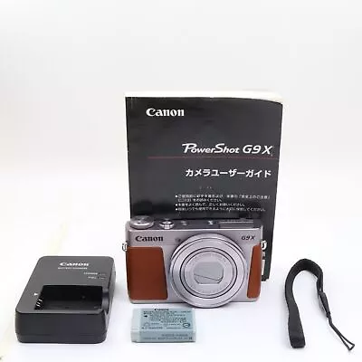 【Near Mint】Canon PowerShot G9X 20.1MP Digital Compact Silver From Japan... • £361.57
