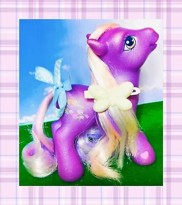 ❤️My Little Pony G3 Wysteria III Crystal Bride Purple Tulip 2006 Seaspray Pose❤️ • $11