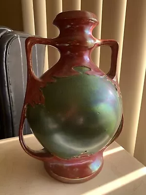 $2675 • Buy Zsolnay Pottery Vase Jug Jugendstil Iridized Lustre Eosin Art Nouveau