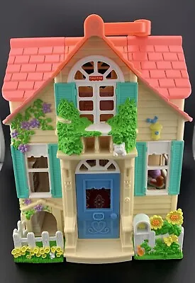 Vintage Fisher-Price Country Cottage Doll House Mattel 2000 • $24.99