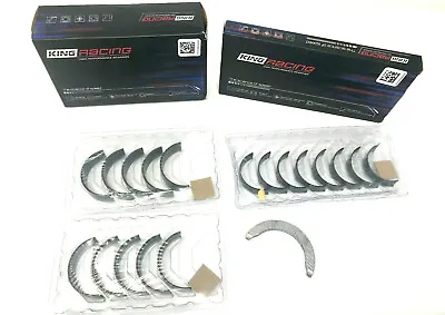 King Racing STD Main & Rod Bearings Honda Acura DOHC VTEC B18C B18C5 GSR ITR DC2 • $132.05