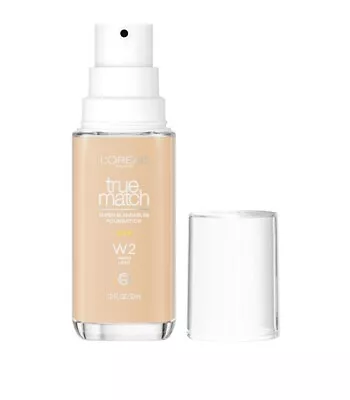 L'Oreal W2 Warm Light New True Match Super-Blendable Liquid Foundation • $7.99